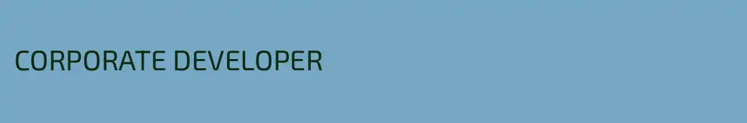 CORPORATE DEVELOPER